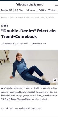 Bericht in der Süddeutschen Zeitung, Februar 2023